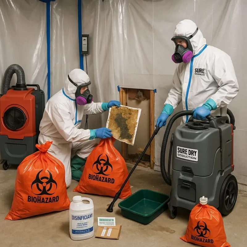 Contaminated Water Handling Protocols process in South Whitley, IN